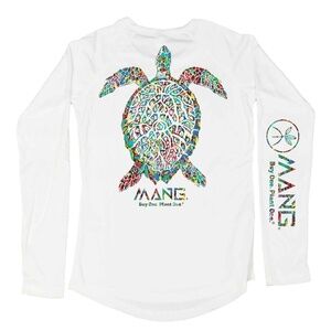 MANG | Women's Sun Shirt Long Sleeve Planting Hope Turtle
